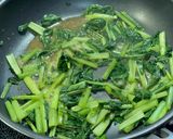 小松菜の中華炒め作り方6写真