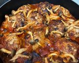 卵・パン粉不使用！トマト煮込みハンバーグ作り方7写真