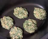 ほうれん草とバナナのパンケーキ作り方4写真