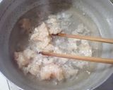 鶏ひき肉のレモンペッパーそうめん作り方1写真
