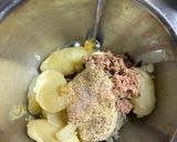 お弁当のおかずにツナマヨポテトサラダ作り方2写真