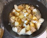 シャクシャク長芋と鶏肉の照り焼き煮作り方5写真