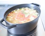 コトコト煮て【レンズ豆入りミネストローネ作り方6写真