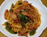 なめ茸ナポリタン作り方10写真