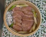 せいろでしっとり蒸し鶏と鶏皮串焼き作り方5写真