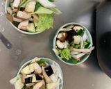 肉無豆腐簡単中華風梅ウスター味野菜炒め作り方11写真