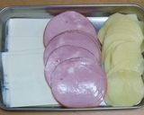 ポテトとチーズのハムカツ作り方1写真