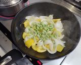 新玉ねぎとパプリカのソテー作り方3写真
