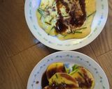 ニラのプチ焼き醤油とソース絡め作り方4写真