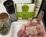 無添加♡鶏もも肉のバジル焼き作り方2写真