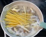 ワンパン　和風ガリバタ醤油パスタ作り方2写真