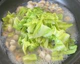 春キャベツとシーフードミックスの酒蒸し作り方4写真