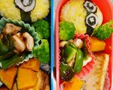 簡単キャラ弁〜ご飯だけキャラ編〜作り方1写真