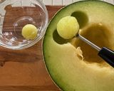 夏のご褒美♪飲む前菜　メロンヨーグルトガスパチョ作り方3写真