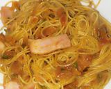 野菜たっぷりりんごナポリタン作り方10写真