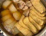 大根手羽元生姜のおでん⭐︎鶏と昆布の旨みたっぷり作り方7写真
