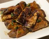 ナスとチーズの豚肉巻き作り方5写真