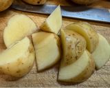 鶏肉とじゃがいものケチャップ炒め作り方2写真