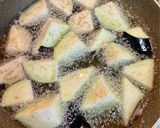 ナスと豚バラの甘酢おろしあんかけ作り方3写真