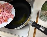 簡単美味しいトマト玉ねぎベーコンの冷製パスタ作り方4写真