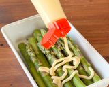 とろ〜りチーズのアスパラマヨ焼き作り方2写真