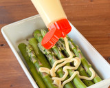 とろ〜りチーズのアスパラマヨ焼き作り方2写真