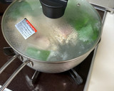 本格♫蒸し鶏のネギ油ソースかけ作り方4写真