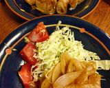 わさび漬け巻き巻き焼き作り方6写真