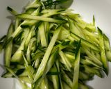 きゅうりとツナコーンのごま塩サラダ作り方1写真
