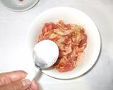 豚肉の梅干し炒め♪簡単レシピ梅肉あえ作り方3写真