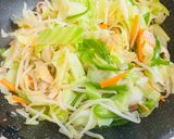 ばぁばの具だくさん焼きそば作り方4写真