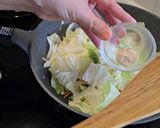 干しエビとキャベツの炒め物作り方10写真