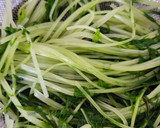 水菜とちくわのワサマヨサラダ作り方2写真