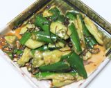 叩きキュウリと青唐の塩昆布中華ドレ和え作り方9写真