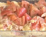 レンジで簡単！トマトとツナの卵とじ作り方2写真