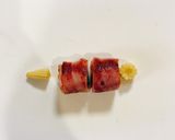 お弁当に！ヤングコーンのお花ベーコン巻き作り方7写真
