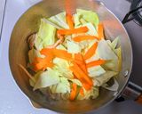 豚バラ肉とたっぷり野菜の煮込みラーメン作り方6写真