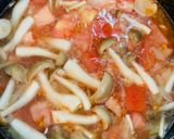 朝食に！ごま油香る♪トマ玉スープ作り方5写真