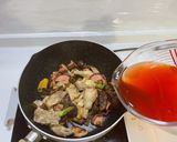 鶏肉とキノコの中華風煮込み作り方6写真