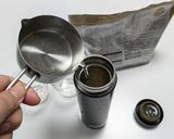 シェイクしてふわふわプロテインラテ作り方2写真