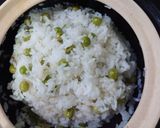 春色　えんどう豆ご飯作り方4写真