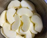 りんご煮ゆず風味作り方1写真