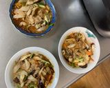 簡単オイ梅クリーム味青椒肉絲風作り方16写真