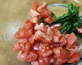 冷やしトマトうどん作り方2写真