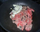 牛肉とほうれん草のソテー.:*・゜作り方2写真