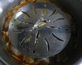 鶏肉とごぼうとこんにゃくのピリ辛みそ煮作り方8写真