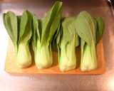 蠣油青梗菜(チンゲン菜オイスターソース)作り方2写真