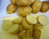 皮つき新じゃがで☆ほくほく肉じゃが作り方3写真