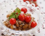 ○マイクロトマトdeプチプチ納豆○作り方5写真