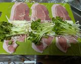 豚ロースの野菜とチーズ巻いたやつ作り方3写真